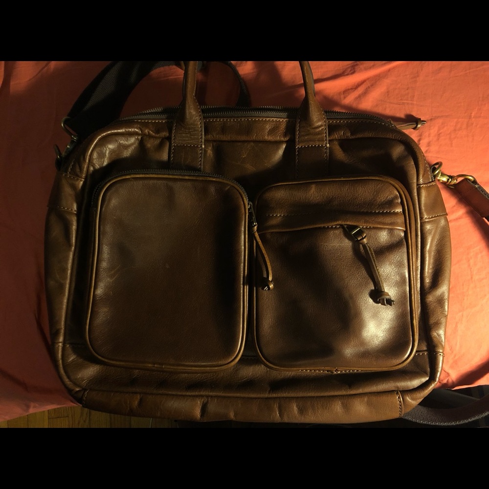 Fossil defender work bag